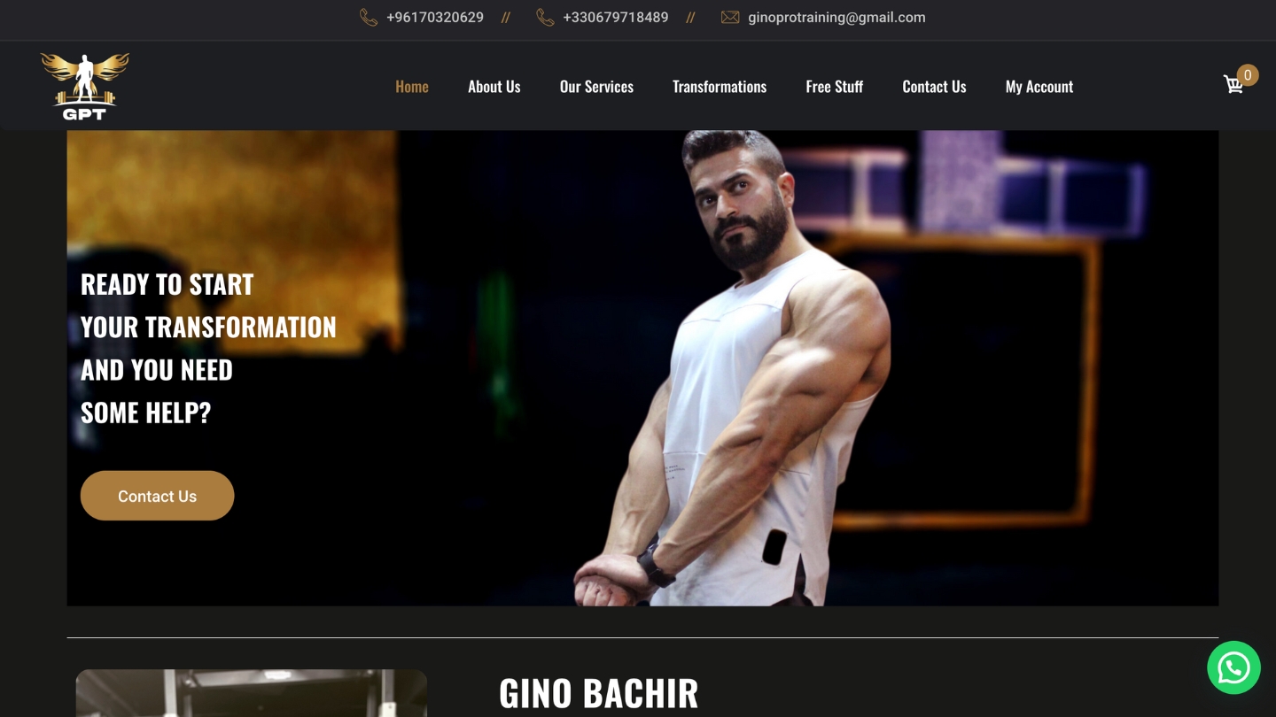 Gino Pro Training